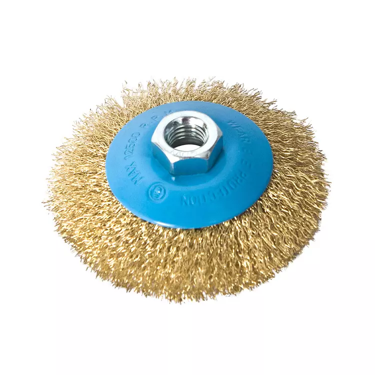 Fixtec Cup Wire Brush with Nut 100MM