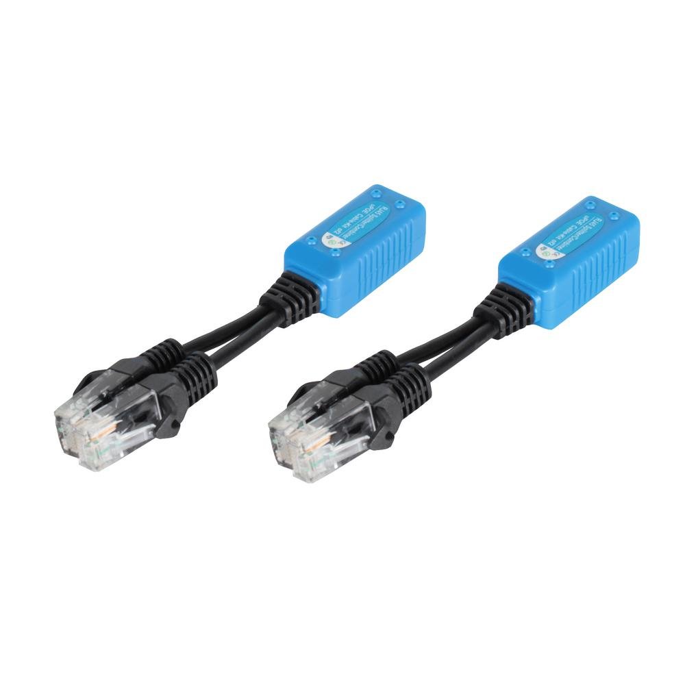 Splitter for 2 POE over single cable