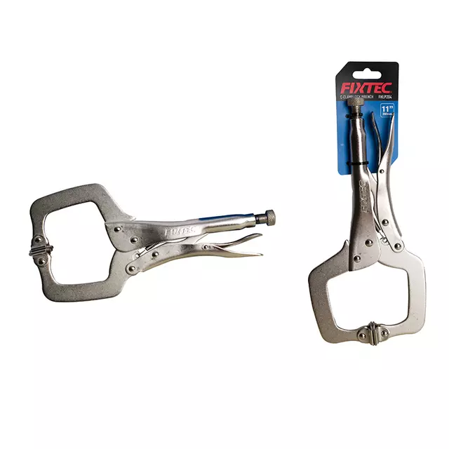 [FHLP204] Fixtec C Type Locking Pliers 11"