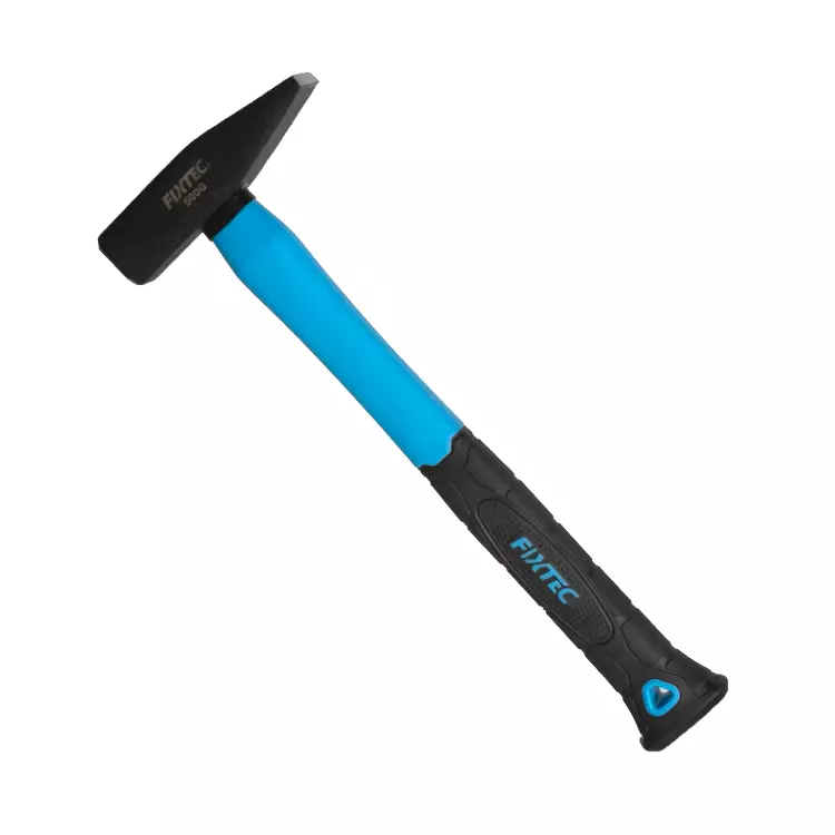 Fixtec Machinist Hammer,1000g, Fiber Glass Handle