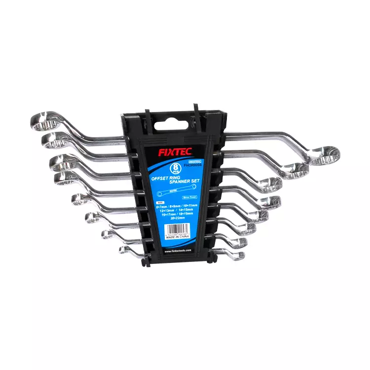 [FHOR0008] Fixtec Offset Ring Spanner Set