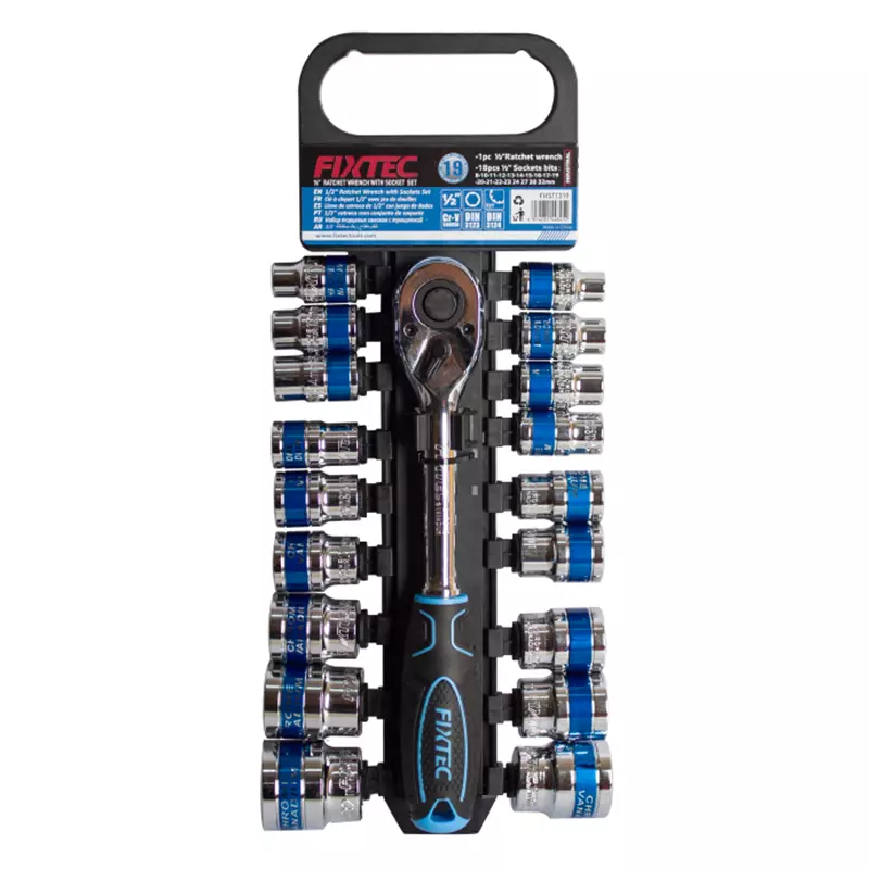 19PCS 1/2" DR.SOCKET SET