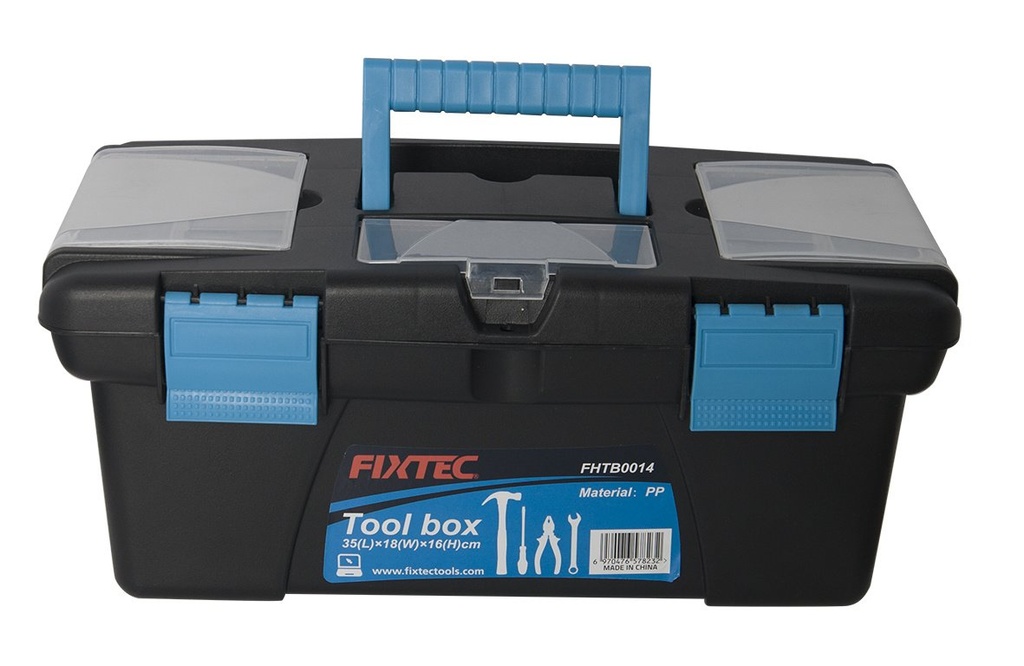 [FHTB003] FIXTEC 3 PLASTIC TOOL BOXES SET