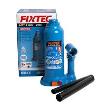 FIXTEC WELDED BOTTLE JACK 10 TON