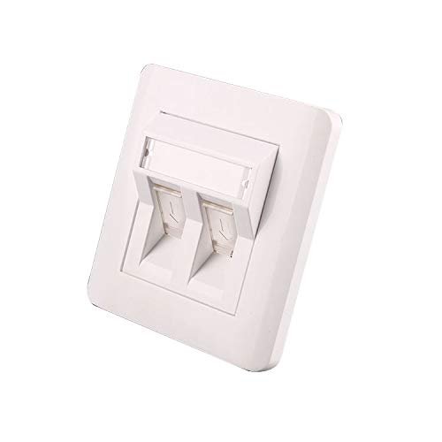 Faceplate Double 45 Degree Inclined