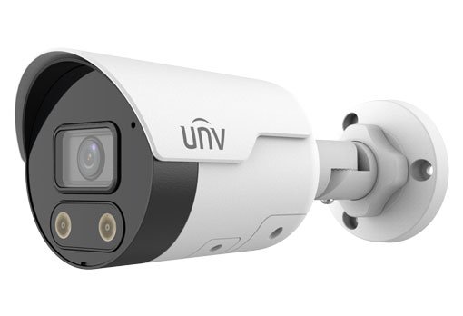 [IPC2124LE-ADF28KMC-WL] UNV 4MP, Mic & Speaker, 120dB WDR, IP67, HLC, Color Hunter Camera