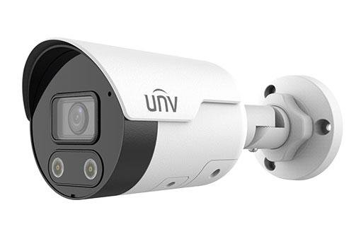 UNV IP 4MP Color Hunter Bullet, Mic & Speaker, 120dB WDR, IP67, HLC, 4mm Lens