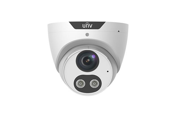 [IPC3615SB-ADF28KMC-I0] UNV IP 5MP Eyeball Mic & Speaker, Colour Hunter, Built In AI Algorithm, 2.8mm 120dB WDR, IP67, HLC, 3-Axis