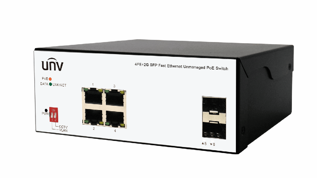 [ISW2000-4T2GP-POE-IN] UNV Harsh POE Switch