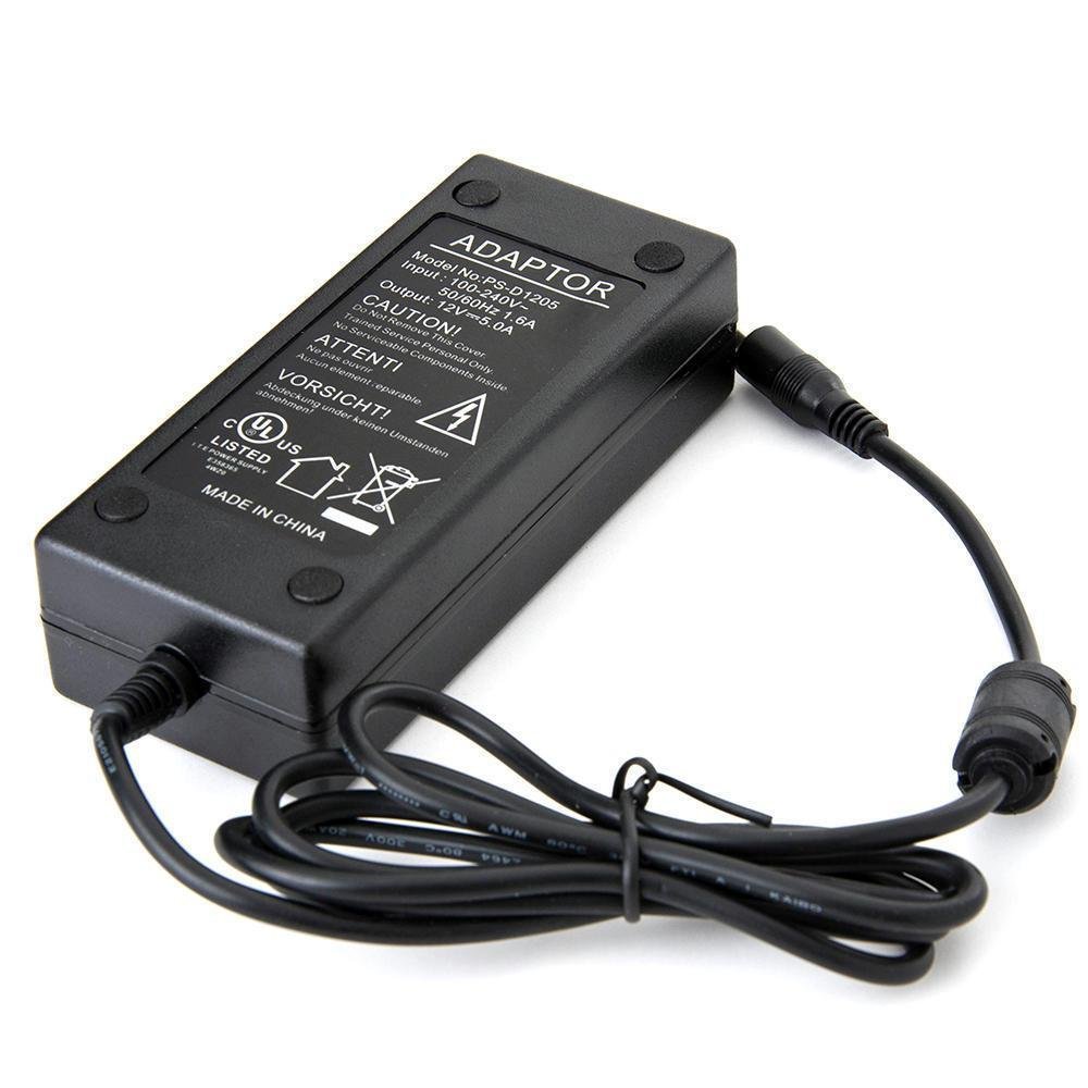 [JRZD1205000 FT] Power Adapter 12v5a Euro Plug