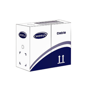Chorus UTP CAT6 CABLE CCA 23AWG, White, 305M/BOX