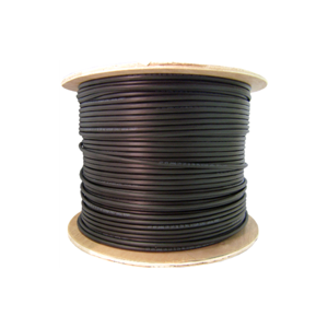 [CAT6UTP-ODBLACK] Chorus UTP CAT6 Outdoor Black  Lan Cable Copper Roll