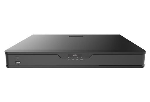 [NVR302-16E2-P16] UNV 16 Channel 4K NVR, 2 SATA, 16 PoE