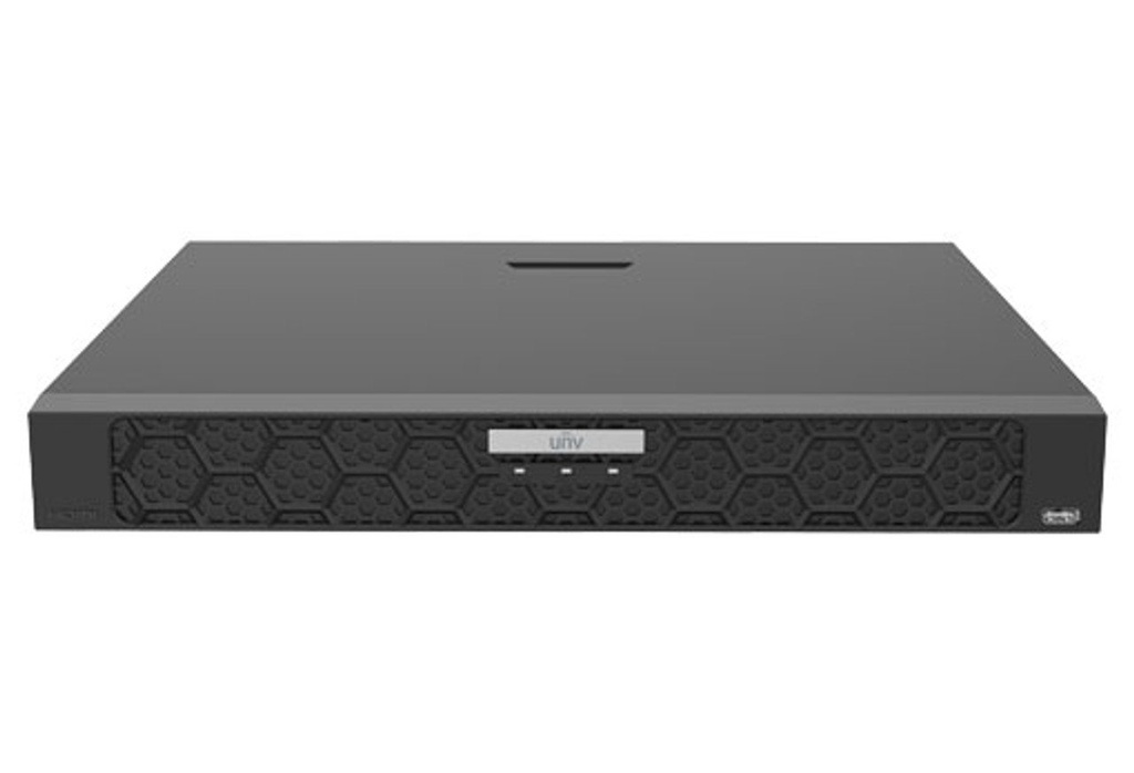 [NVR502-16B-P16] UNV 16-ch, 2 SATA interface, 1U, 16 PoE, H.265&4K