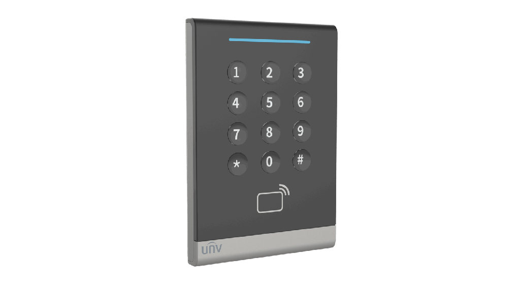 [OEC-R3H-MK] UNV Wall Mounted Mifare Keyboard Card Reader
