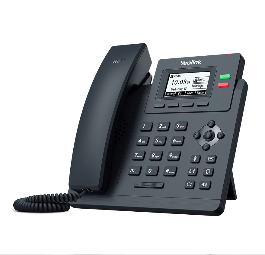 [SIP-T31W] 2.3" Mono Screen WiFi Phone with P.Adapter