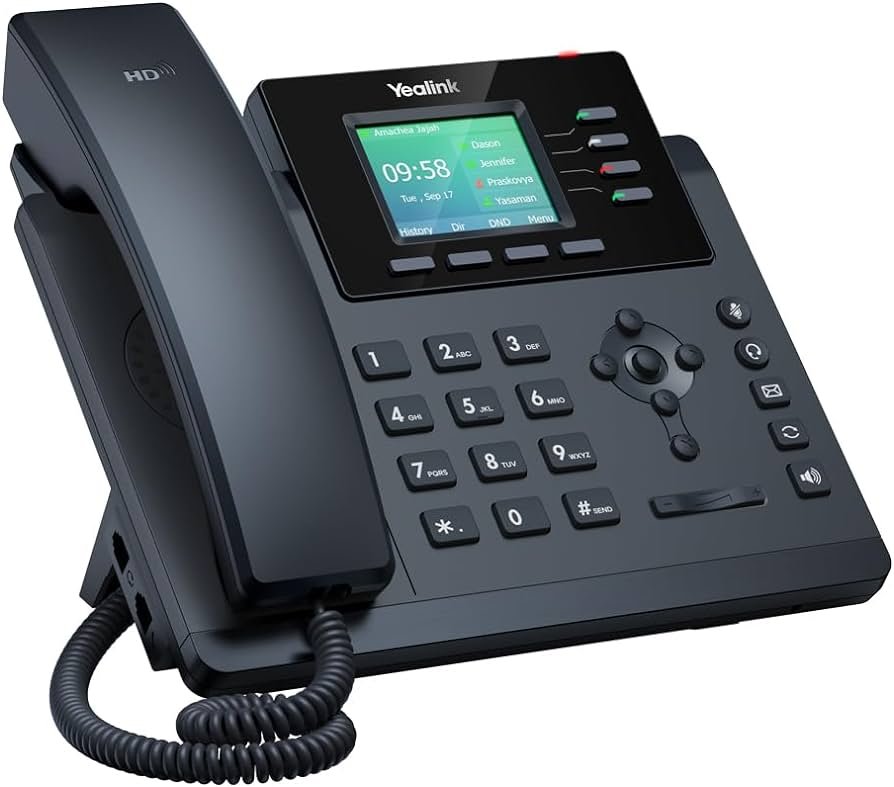 2.4" Colour Screen, WiFi, USB, 4 SIP, 12 MemKeys