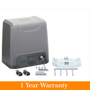 Sliding Gate Motor SL1500AC : 220V with mounting plate, 2 remote controls RT0...