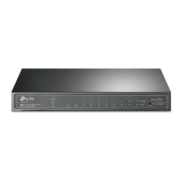 [TL-SG2210P] Omada 8-Port Gigabit Smart PoE+ Switch with 2 SFP Slots
