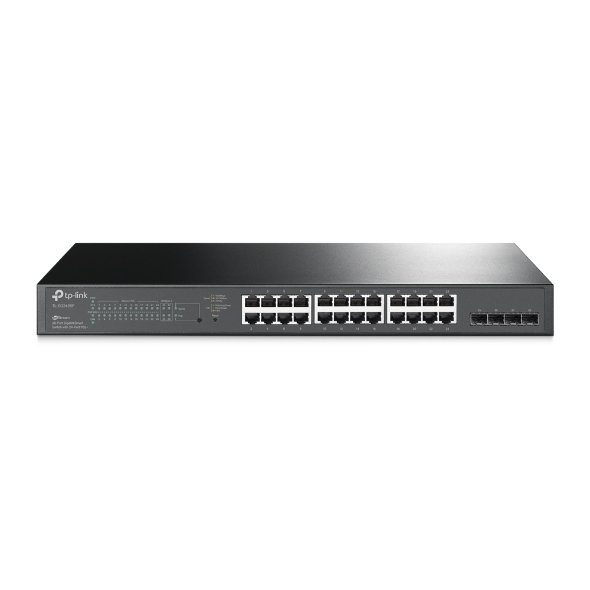 [TL-SG2428P] Omada 28-Port PoE+ Gigabit Smart Switch with 4 SFP Slots
