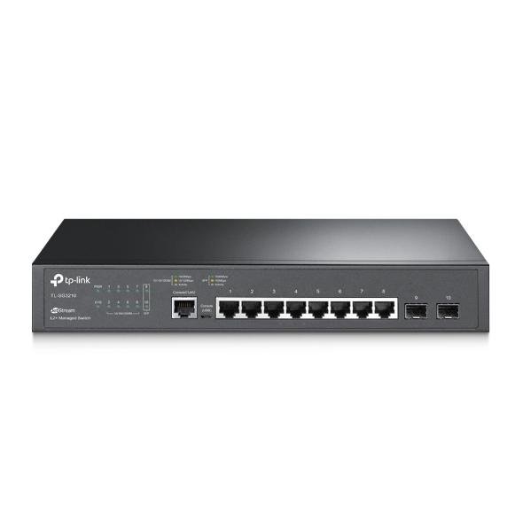 [TL-SG3210] Omada 8-Port Gigabit L2+ Managed Switch with 2 SFP Slots