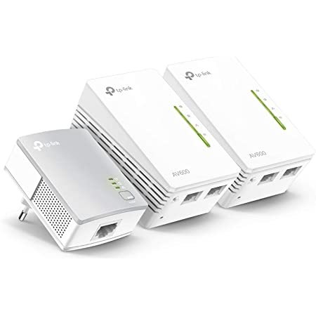 [TL-WPA4220-TKIT] AV600 Powerline N300 Wi-Fi 3-pack Kit 2× TL-WPA4220 + 1× TL-PA4010