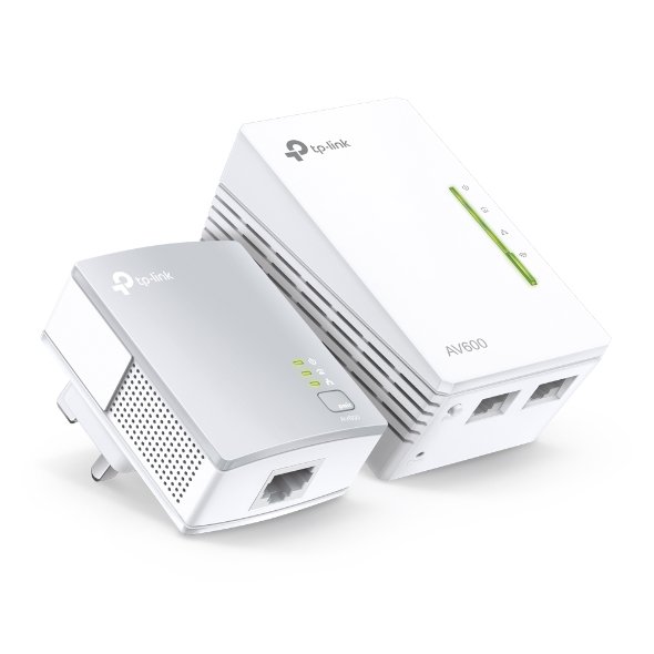 [TL-WPA4221-KIT] AV600 Powerline Wi-Fi Kit