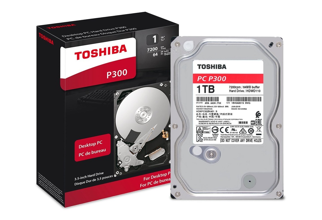 [TOSHIBA1TBSATA35] Toshiba 1TB Hard Disk SATA