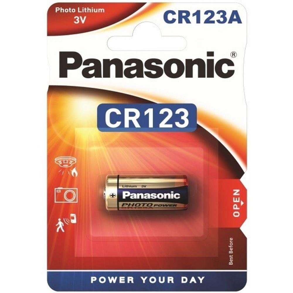 [CR123] Panasonic CR123 for wireless siren