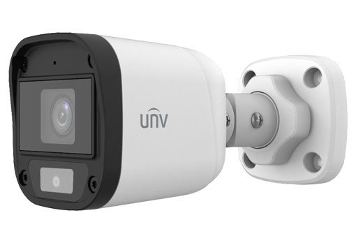 [UAC-B115-AF28-W] UNV 5MP ColorHunter Mini Bullet Analog Camera with Built-in Mic