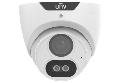 [UAC-T125-AF40M-W] UNV 5MP ColourHunter HD Fixed Eyeball Analog Camera with built-in Mic