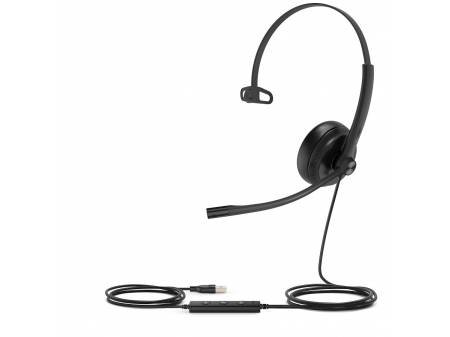 [UH34-Mono-UC] Yealink  Mono USB Headset with Leather Cushion