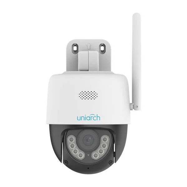 [Uho-P1A-M3F4D] Uniarch 2K Outdoor Surveillance Camera, Outdoor PTZ WLAN Camera, WiFi IP Outdoor Surveillance Camera with Automatic Tracking, 30m Night Vision in Color, 2 Way Audio, IP66 (Stock Expected end of February 2024)