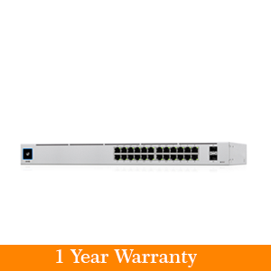 [USW-24-POE] UniFi Switch 24 PoE (16)PoE+, (8) GB Ethernet, (2) SFP ports