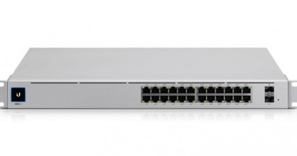 [USW-PRO-24-POE] UniFi Switch PRO 24 PoE (16)PoE+, (8)PoE++, (2)10 GB SFP+