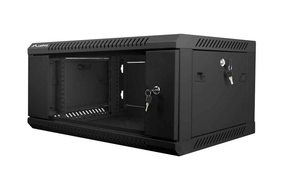[WS6404] Tidy-Net Cabinet 4U 600x450 - Black Color