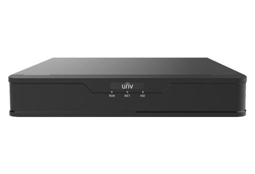 [XVR301-08Q] UNV XVR 8-ch, 1 SATA interface, 8 BNC/5MP Lite, Mini 1U, H.265, audio coaxial...