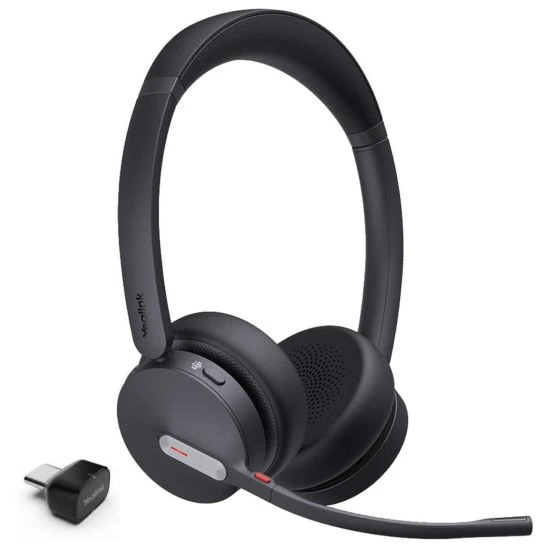 Yealink Microsoft Certified Teams Bluetooth Wireless Headset Dual - USB C & A