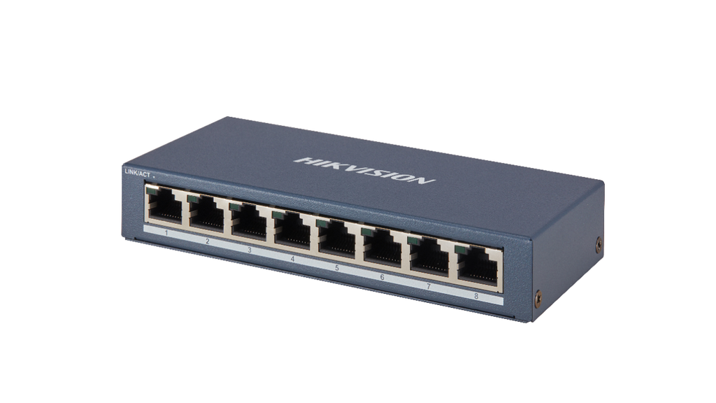 [DS-3E0508-E(B)] Hikvision Pro Series 8 Port Gigabit Unmanaged Switch