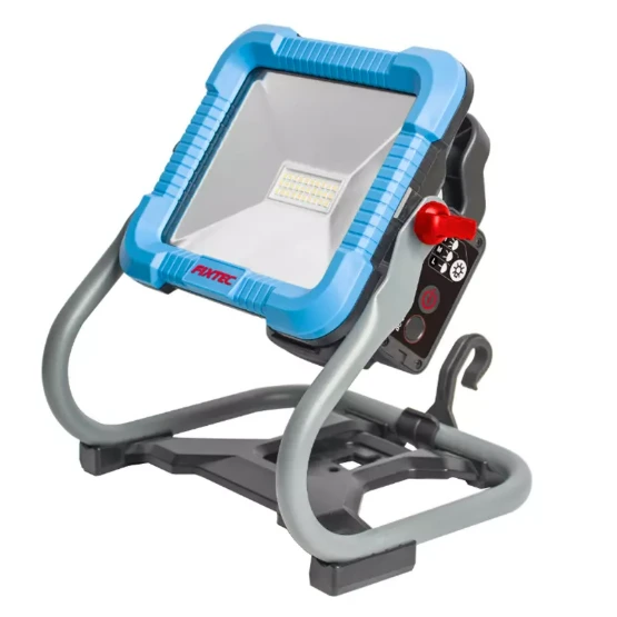 FIXTEC 20V Li-ion Cordless Work Light (Includes 1x 2ah Battery and Charger)