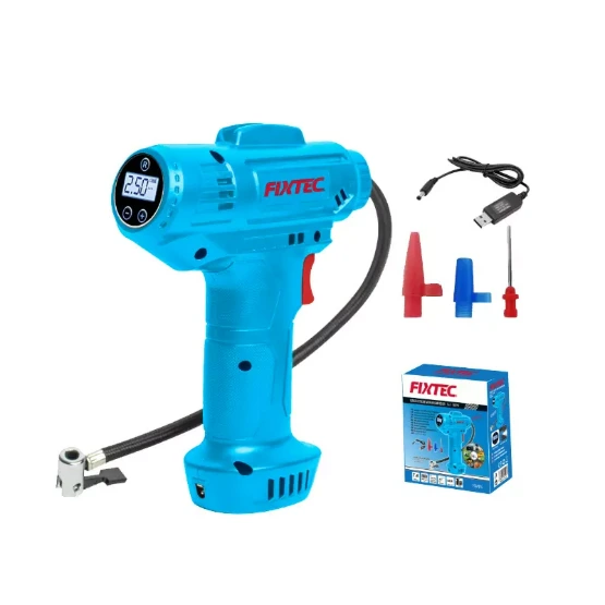 FIXTEC 7.4V LI-ION CORDLESS AIR COMPRESSOR