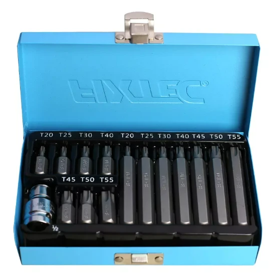 FIXTEC 15PC 1/2"STAR BIT SET