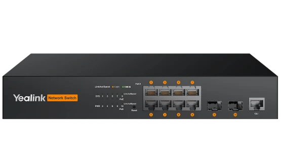 Yealink 24 Ports AV POE Switch