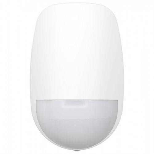 [DS-PDD12P-EG2-WE] Hikvision AX PRO Wireless Dual-Tech Detector. 3D optics including creep-zone protection, full coverage without dead angle; 24G microwave to prevent wall penetration