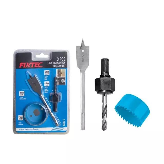 [FAHS-3] Fixtec Lock Installation Hole Saw Set