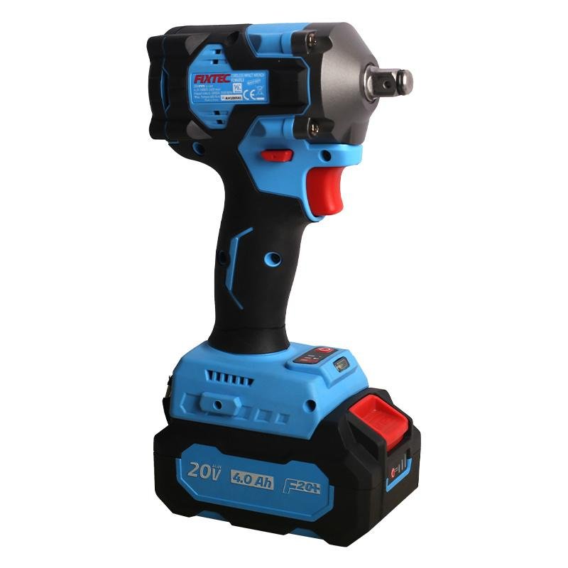 Fixtec 20V LI-ON Brushless Impact Wrench (Battery & Charger not included) Cle...
