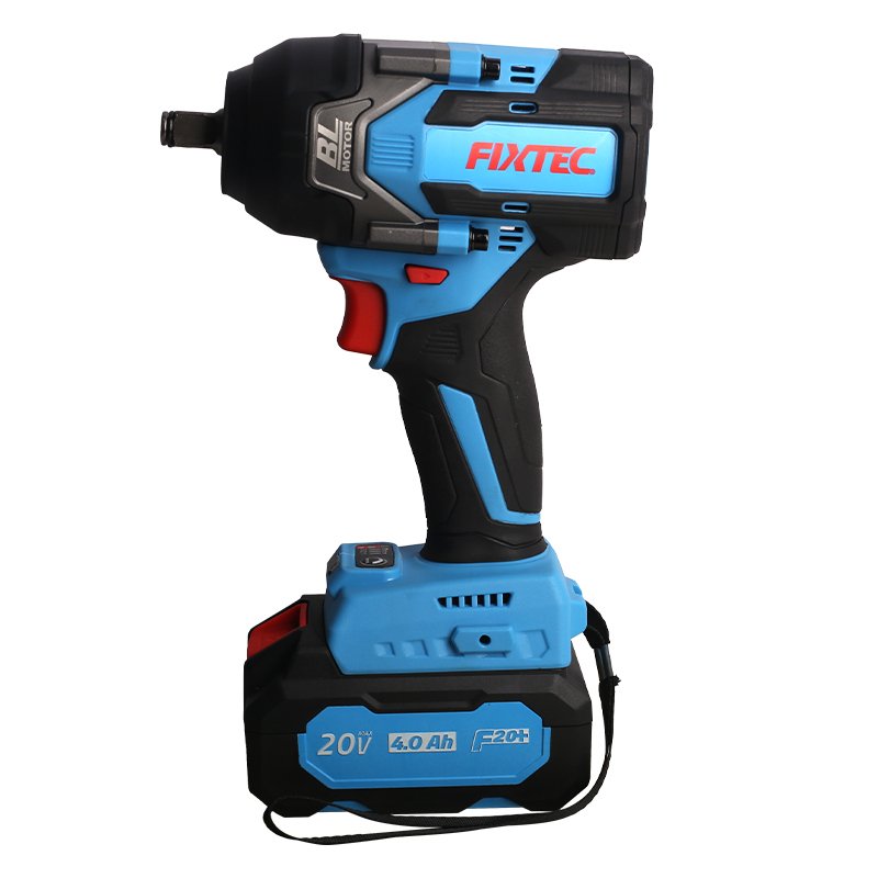 Fixtec 20V Cordless Brushless Impact Wrench (Battery Included) Clearance - No...