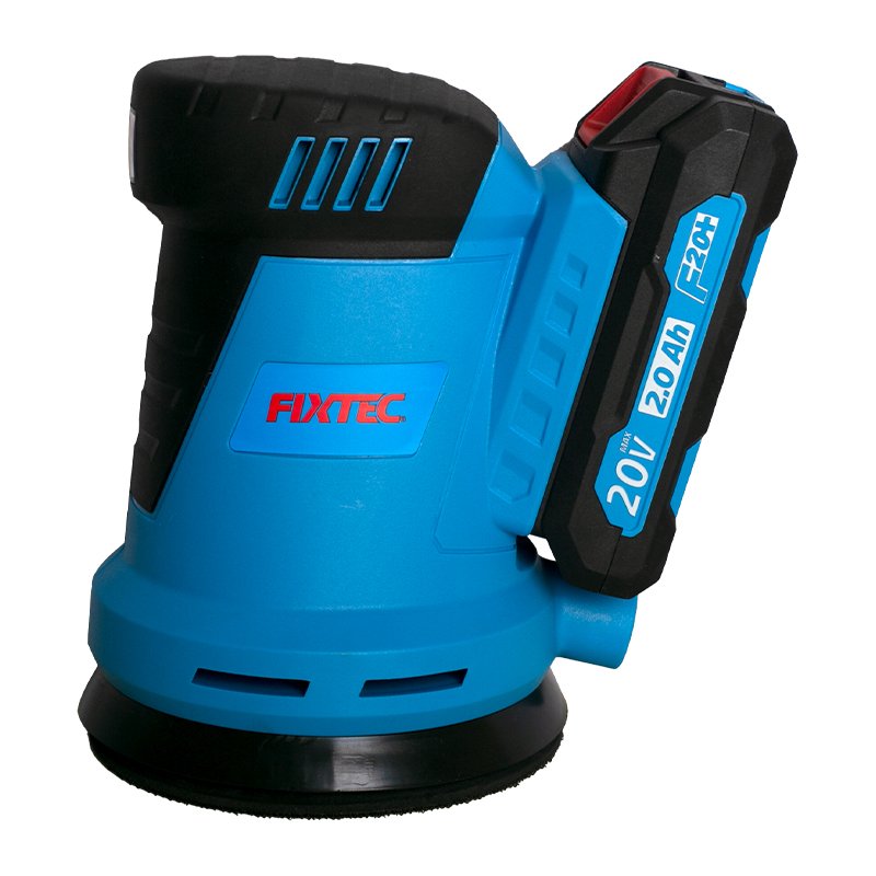 Fixtec 20V Cordless Random Orbit Sander (Battery Included) Clearance - No War...