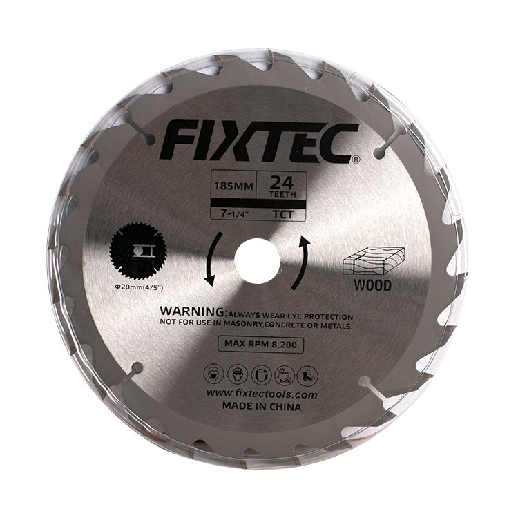 [FCSB118524] Fixtec TCT Saw Blade 185MMX24T