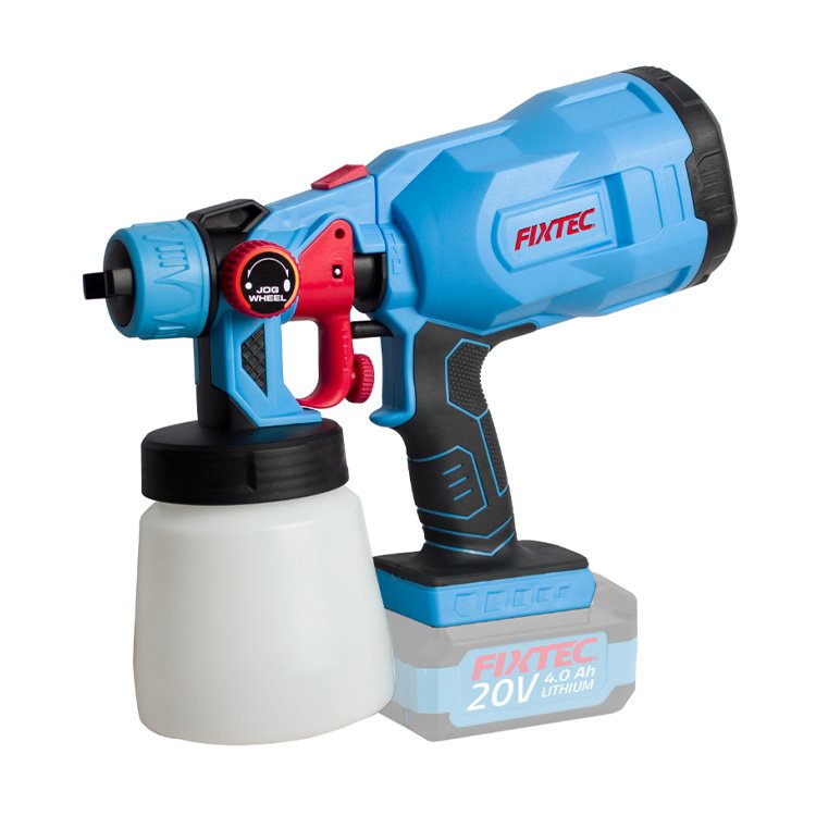 Fixtec 20V LI-ON Cordless Spray Gun Set (Battery Included) Clearance - No War...